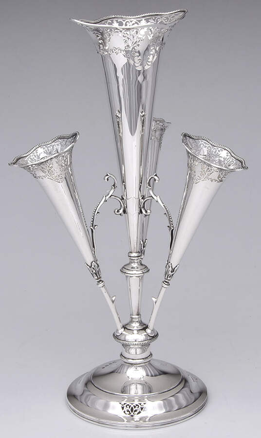 80666 (Sterling Hollowware) Epergne by Wm Hutton & Sons-1