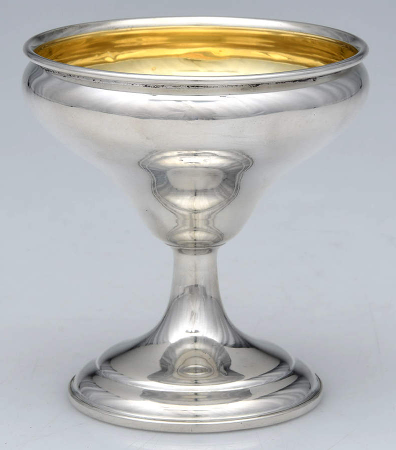 PP54 (Sterling, Hollowware) Weighted Champagne/Sherbet by Wedgwood Silver-1