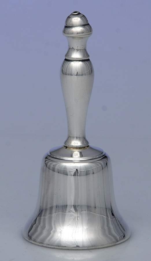 NT1 (Sterling, Hollowware) Sterling Tea Bell by Watrous-1