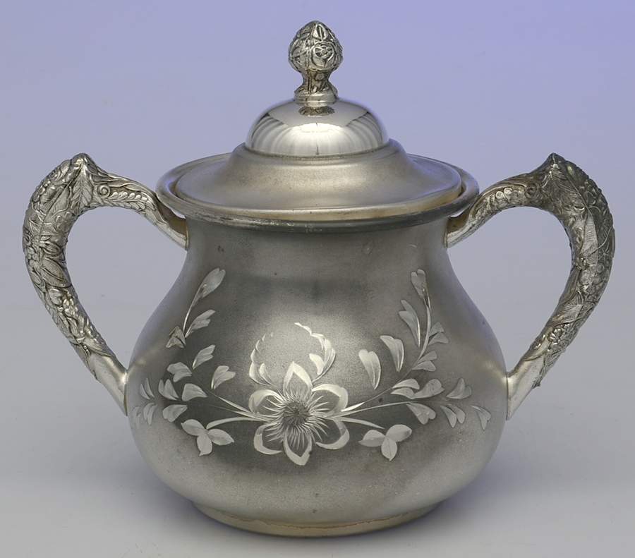 1211 (Silverplate, Hollowware) Teapot by Woodman-Cook Co-1