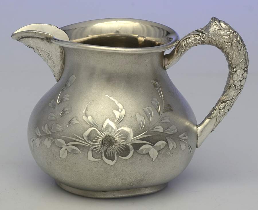 1211 (Silverplate, Hollowware) Creamer by Woodman-Cook Co-1