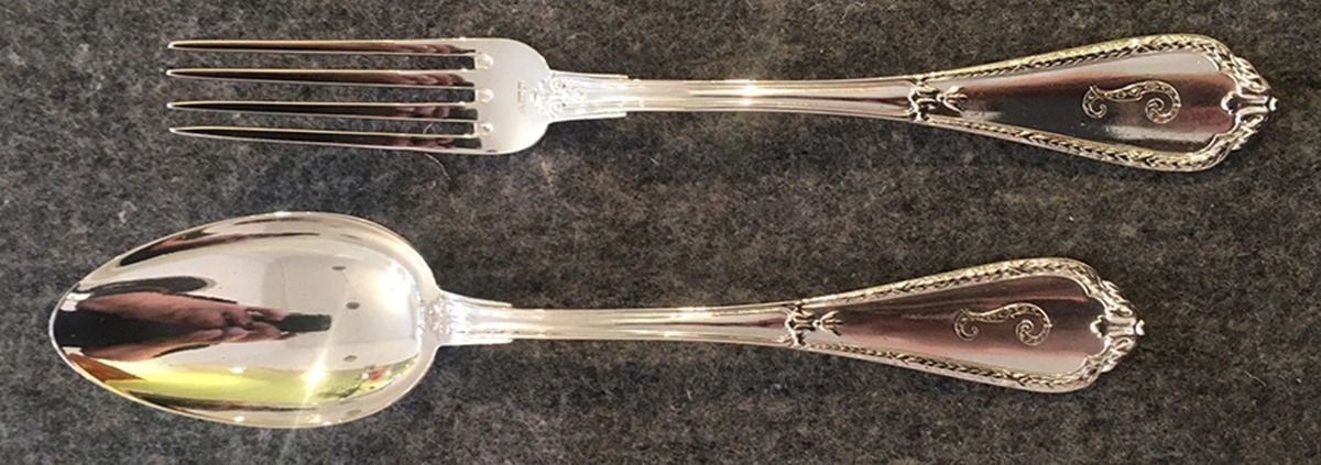 W2F1  Dessert/Oval Soup Spoon by Wolfers Freres-1