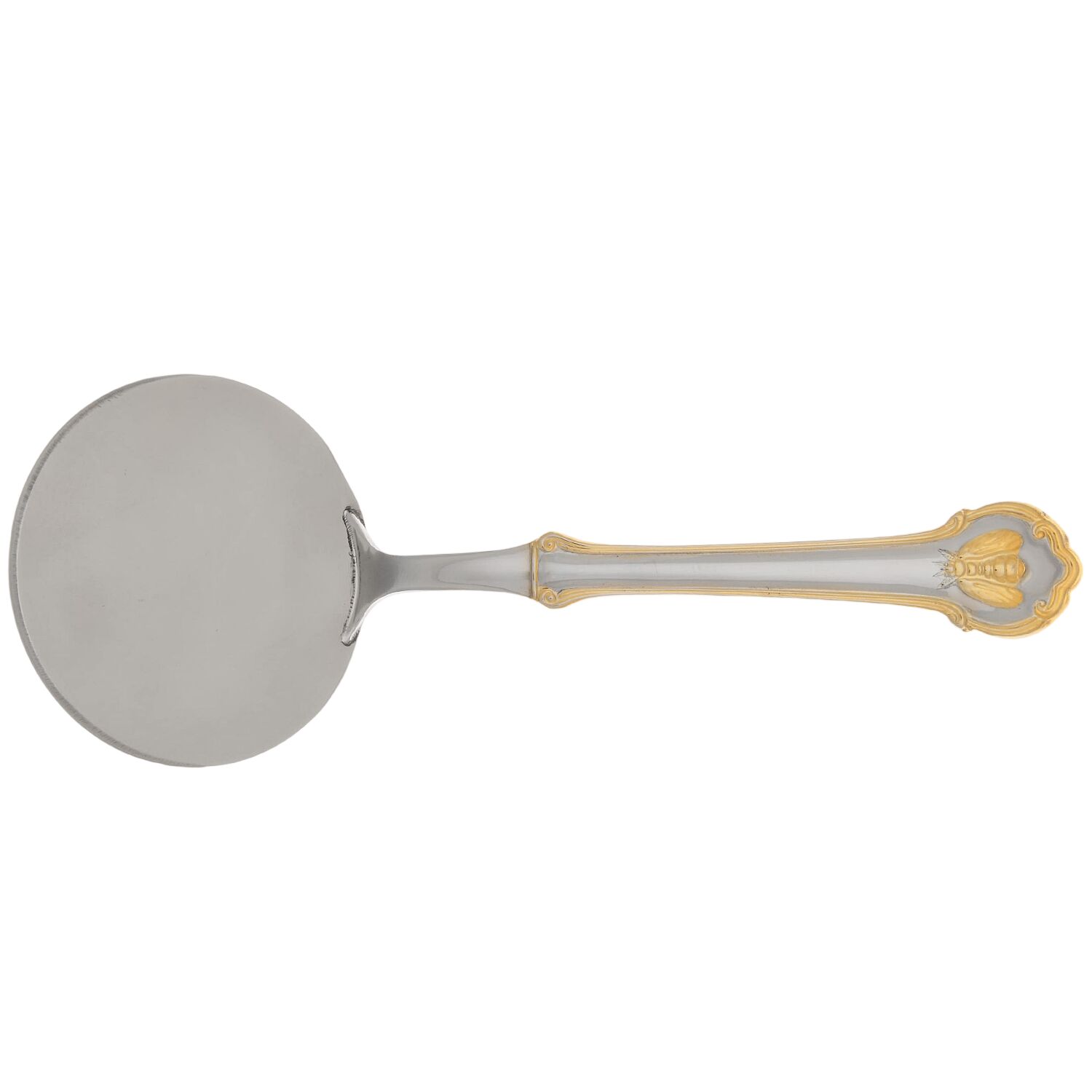 Gold Napoleon Bee (Stainless) Hot Cake Server Solid Stainless HC by Wallace Silver-1