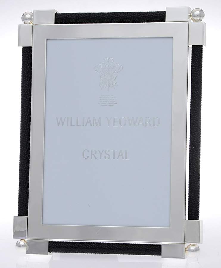 Classic Shagreen (Silverplate, Hollowware) Frame-Holds 5" X 7" Picture by William Yeoward-1