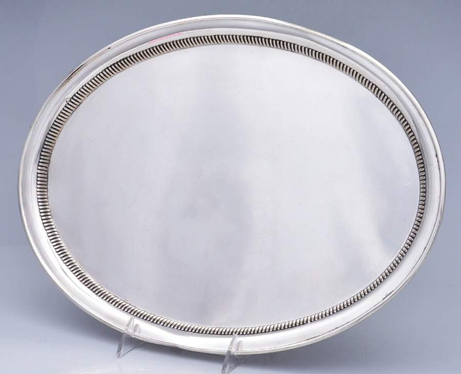 61607 (Sterling, Hollowware) 15" Demitasse Tray by Wilhelm Binder-1
