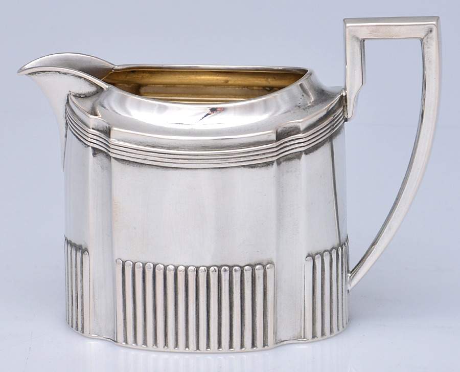 61607 (Sterling, Hollowware) Demi Creamer by Wilhelm Binder-1