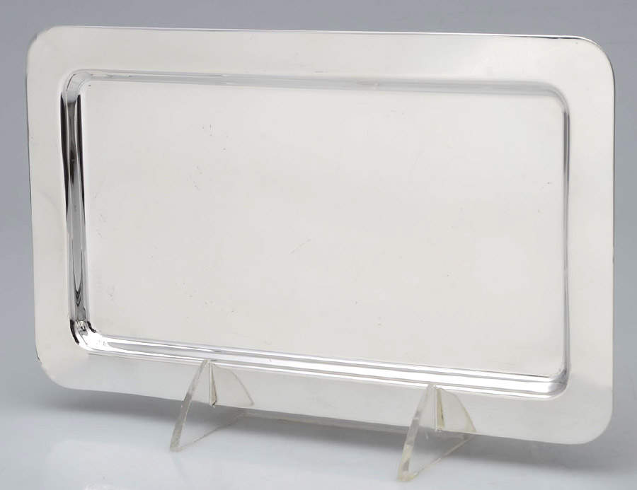 7740 (Sterling, Hollowware) Tray for Mini Creamer & Open Sugar Set by Wallace Silver-1