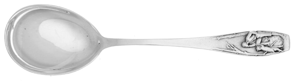 W7G1  Ice Cream Spoon Individual by C.W. Wilcke & Gierth-1