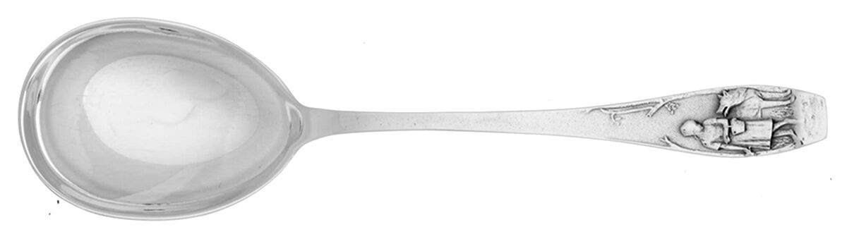 W7G1  Ice Cream Spoon Individual by C.W. Wilcke & Gierth-1