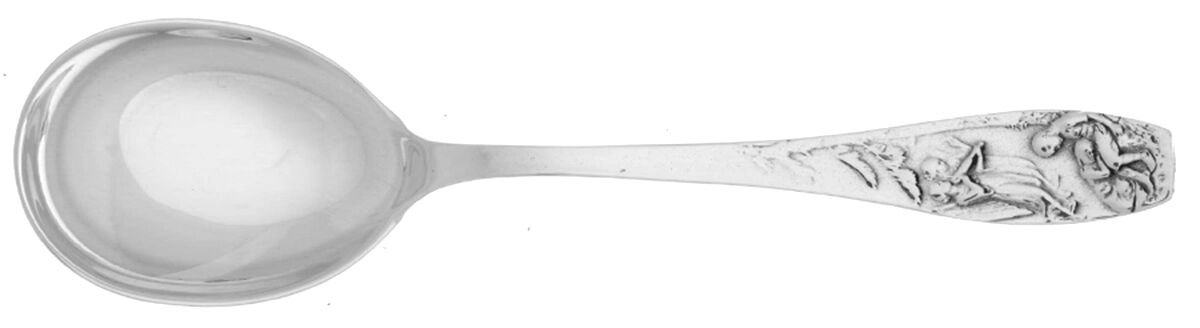W7G1  Ice Cream Spoon Individual by C.W. Wilcke & Gierth-1