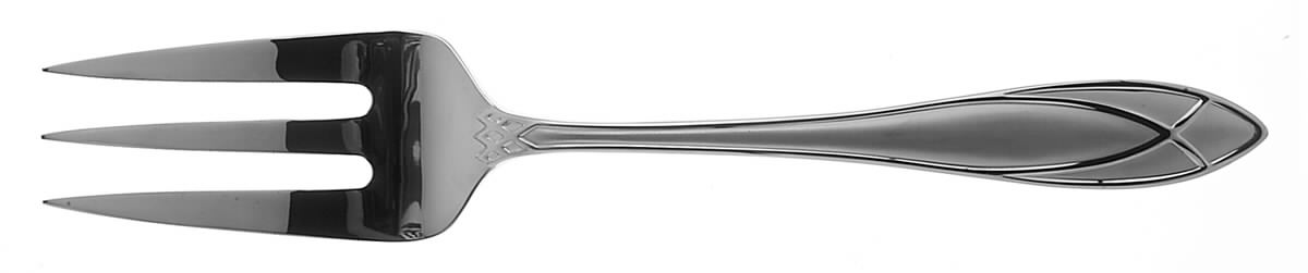 Alexandra Ice (Stainless) Large Solid Cold Meat Serving Fork by Yamazaki-1