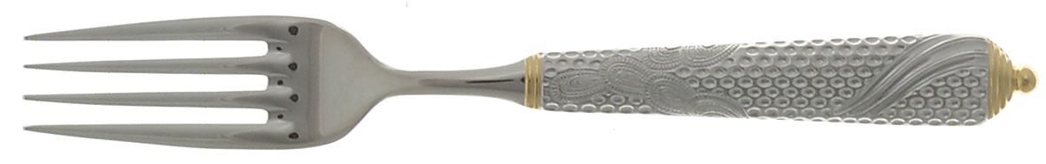 Byzantine (Stainless-Gold Accent) Individual Salad Fork by Yamazaki-1