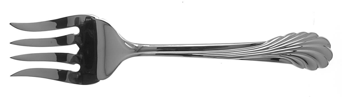 Cove (Stainless-Glossy) Small Solid Serving Fork by Yamazaki-1