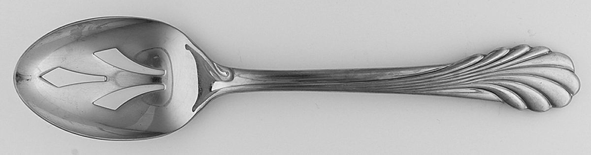 Cove (Stainless-Glossy) Pierced Tablespoon (Serving Spoon) by Yamazaki-1