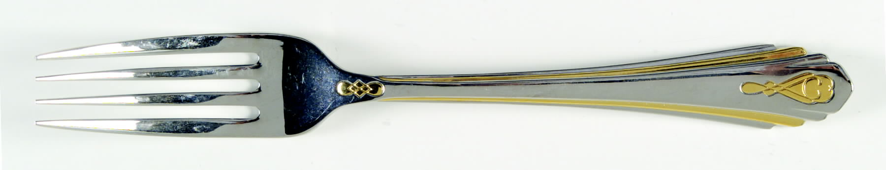 Harlow (Stainless, Gold Accent) Fork by Yamazaki-1