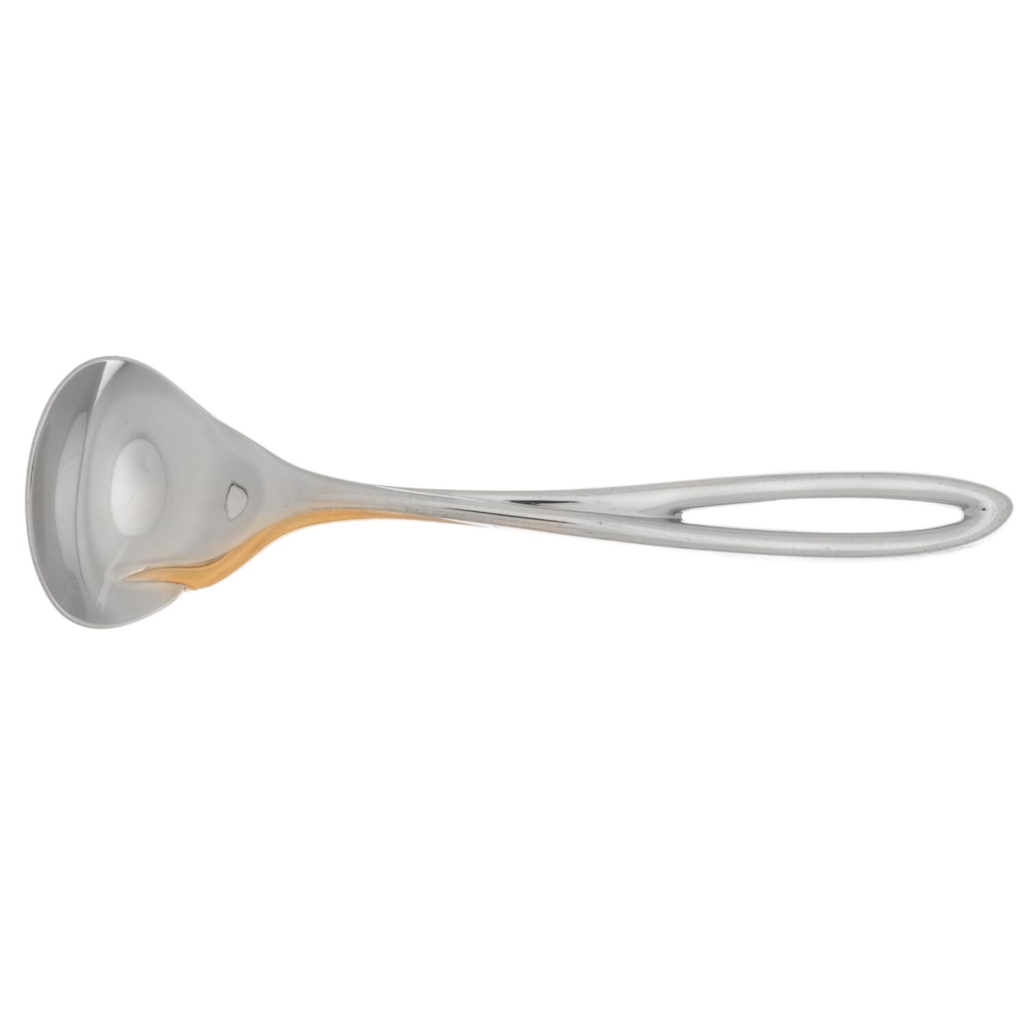 L'Fleur-Gold (Stainless, Gold Accent) Sugar Spoon by Yamazaki-1