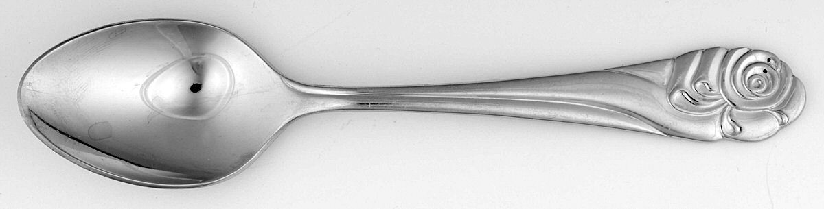Ribbon Rose (Stainless) Teaspoon by Yamazaki-1