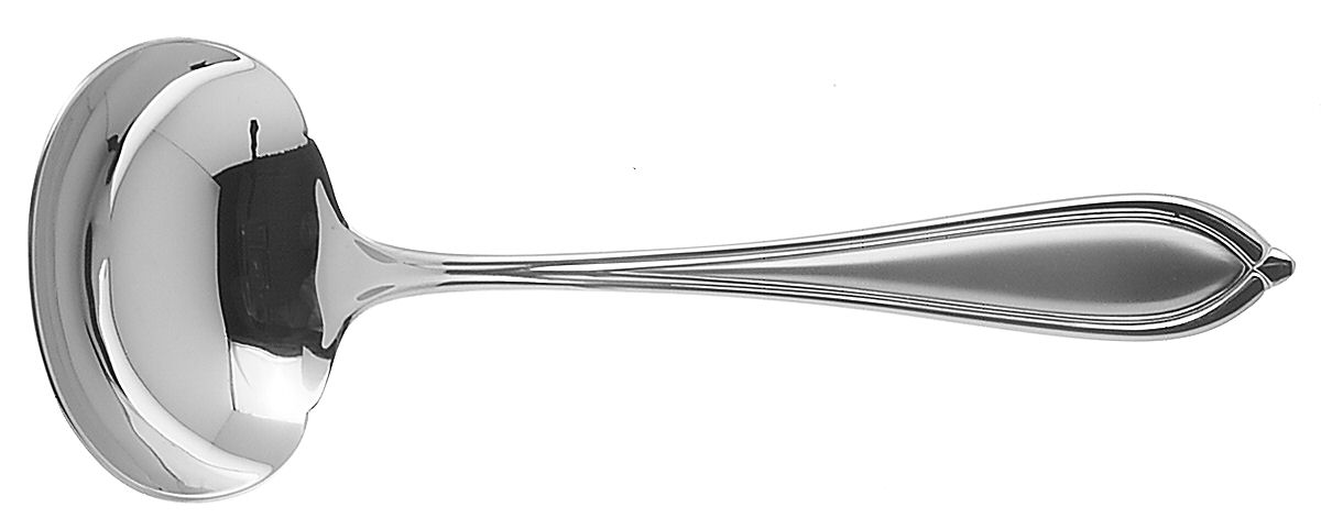 Ariana Ice (Stainless) Solid Gravy Ladle by Yamazaki-1