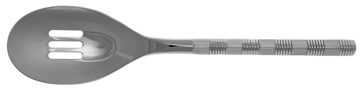 Mitre (Stainless) Pierced Tablespoon (Serving Spoon) by Yamazaki-1