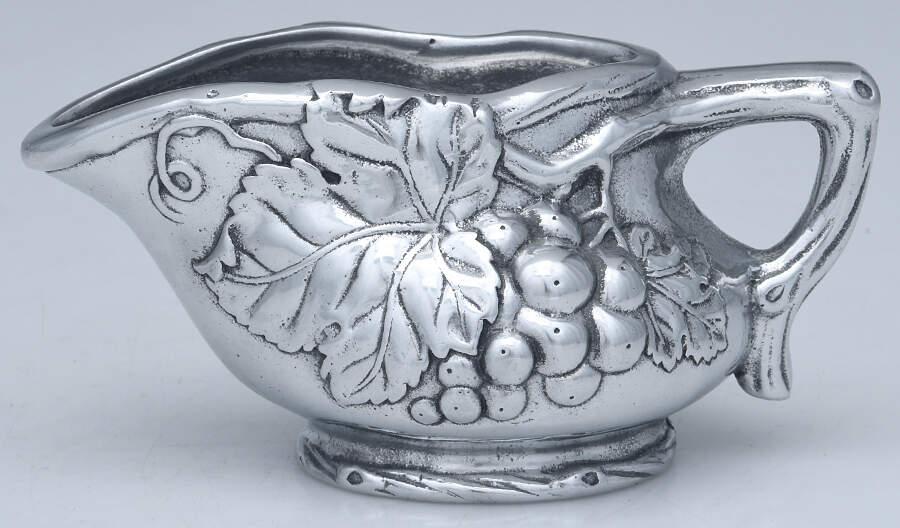 Grape (Aluminum, Hollowware) Creamer by Arthur Court-1