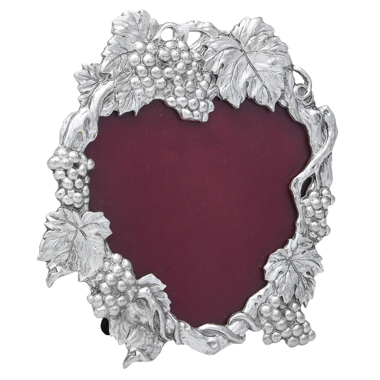 Grape (Aluminum, Hollowware) Heart Frame by Arthur Court-1