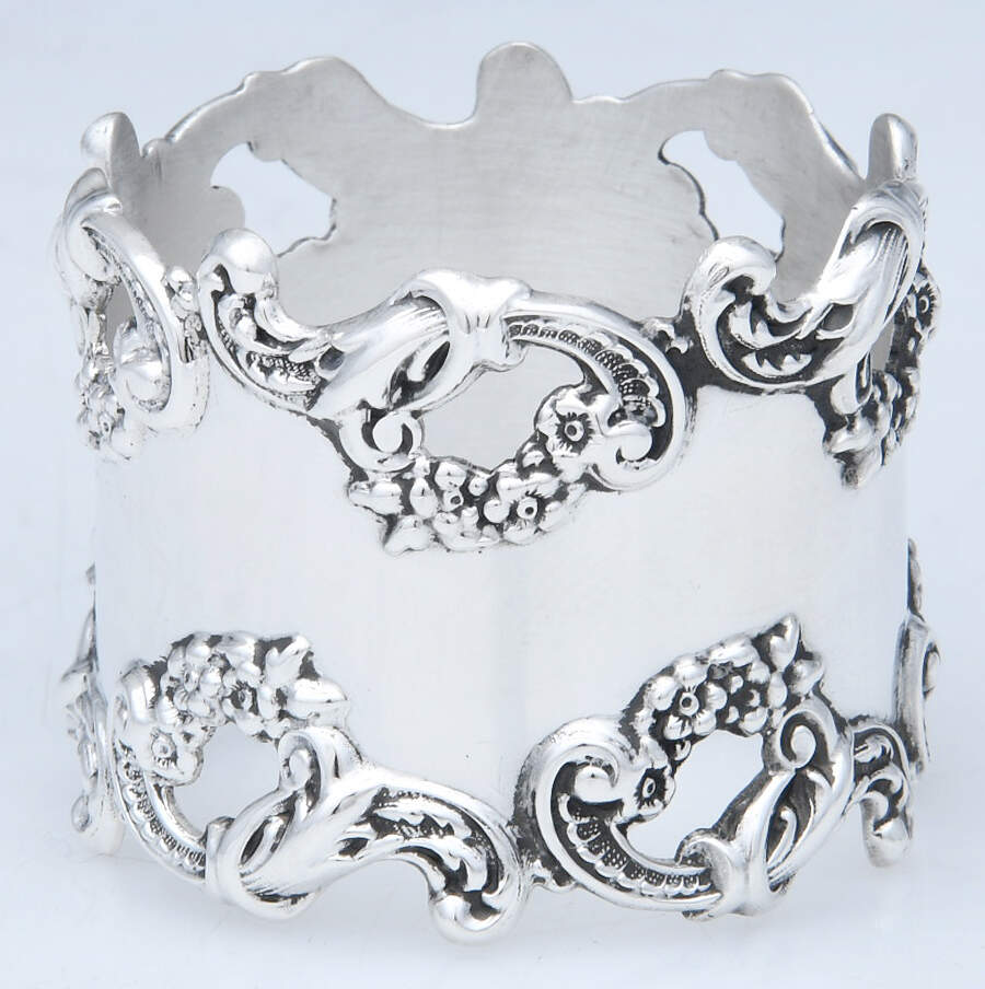 Sterling Hollowware Napkin Ring by R. Blackinton & Co-1