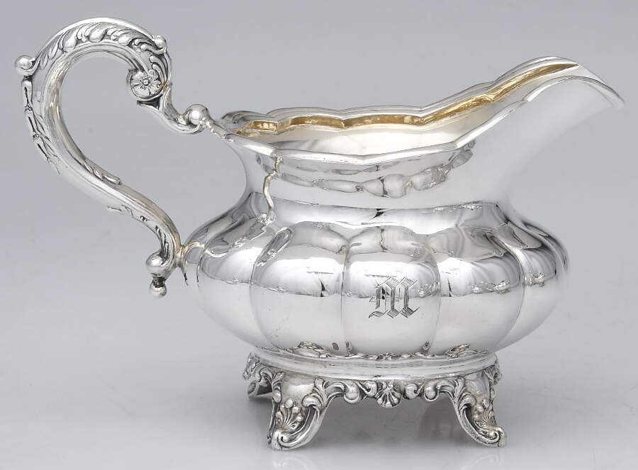 55 (Sterling, Hollowware) Creamer by Birks Silver-1