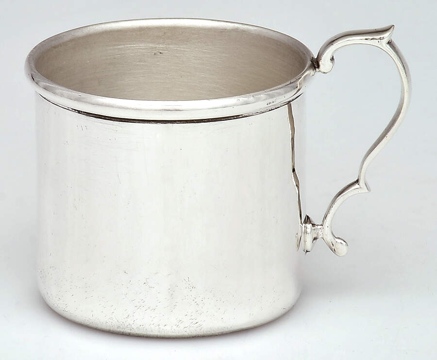 22 (Sterling, Hollowware) Baby Cup by Baldwin & Miller-1