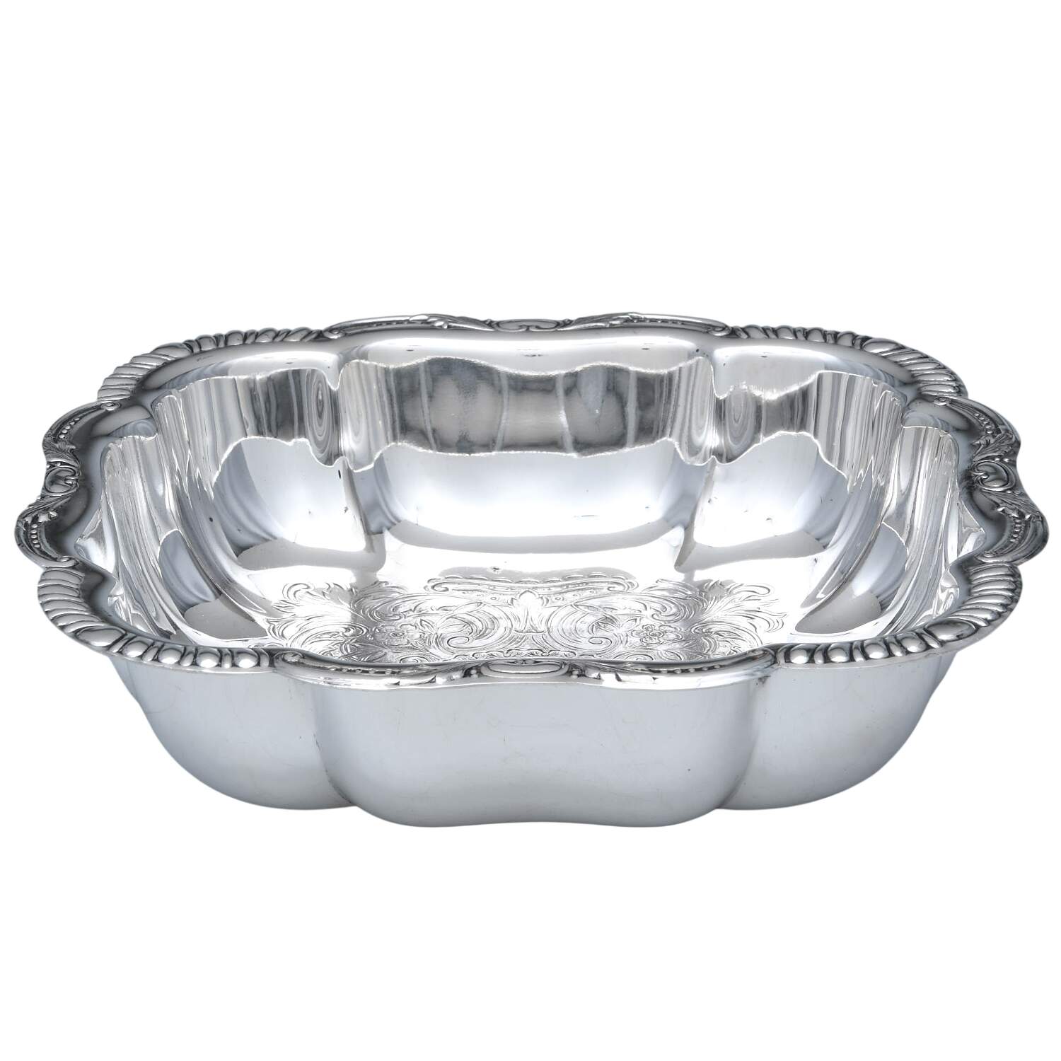 Silverplate Hollowware Silverplate Bon Bon Bowl by Canterbury Silversmith Inc.-1