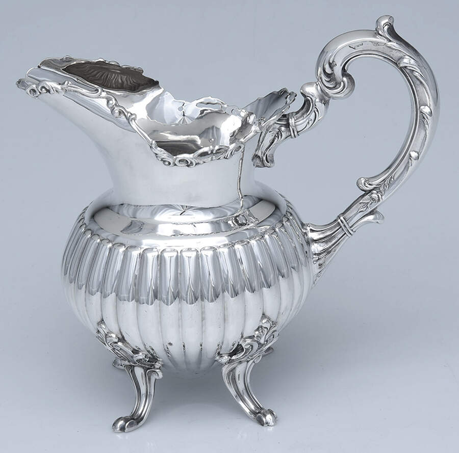 CXU9 (Sterling, Hollowware) Sterling Water Pitcher by Camusso (Peru)-1
