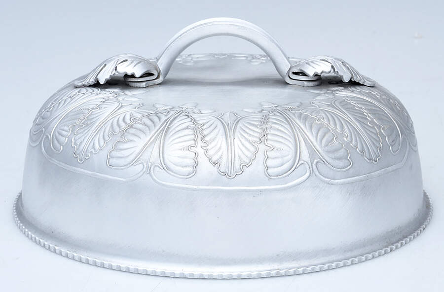 CSS50 (Aluminum, Hollowware) Lid for Muffin Dish by Continental Silver-1
