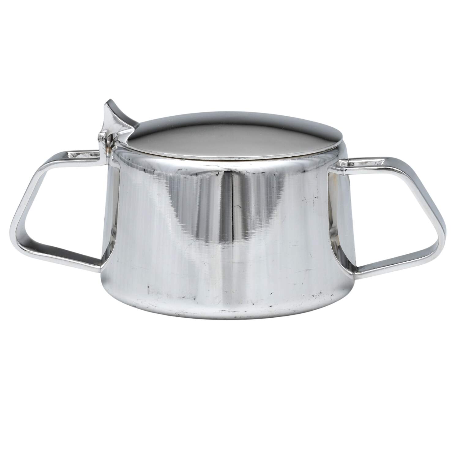 CTF133 (Silverplate, Hollowware) Sugar Bowl & Lid by Christofle France-1