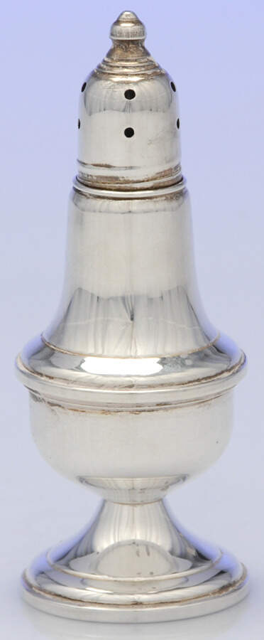 Sterling Salt & Pepper Sets Weighted Salt Shaker by Empire Silver Co-1