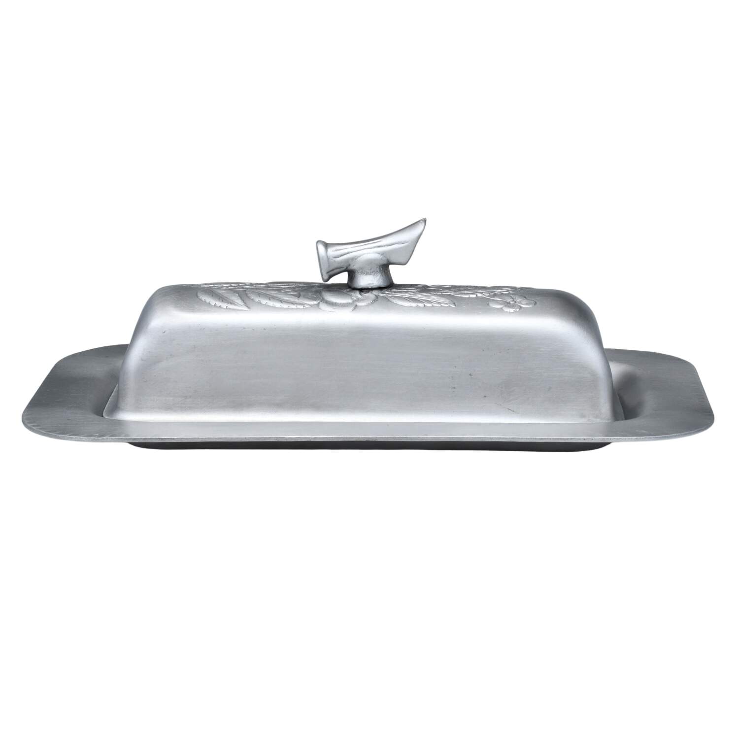 Aluminum Hollowware 1/4 Pound Covered Butter by Everlast Metal-1