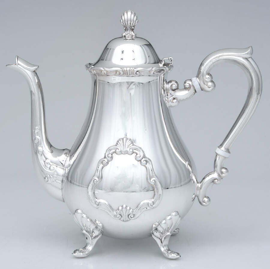 Georgetown (Silverplate, Hollowware) Silverplate Coffee Pot by F B Rogers-1