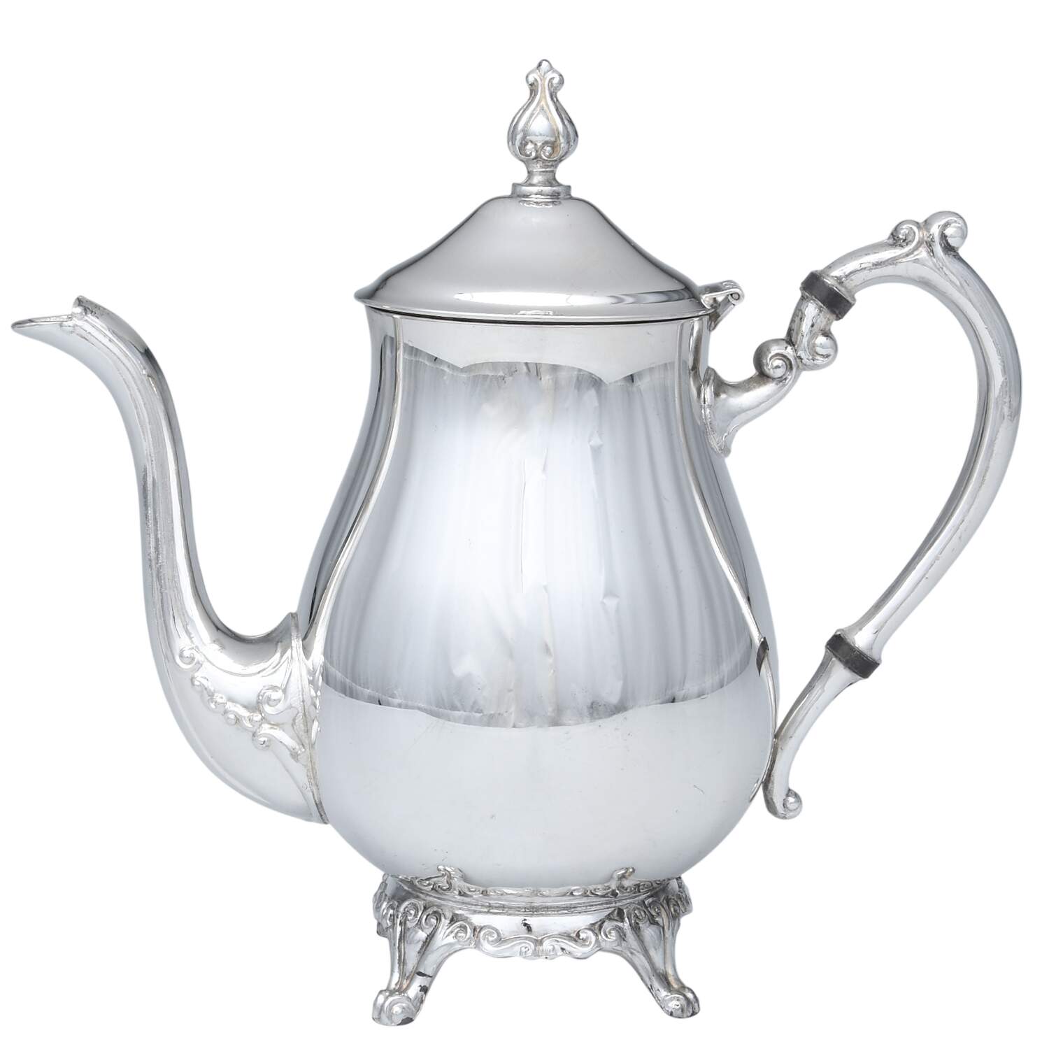 FBR19 (Silverplate, Hollowware) Teapot by F B Rogers-1