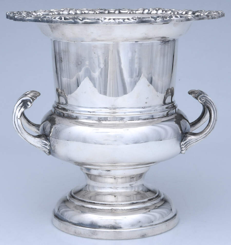 7761 (Silverplate, Hollowware) Champagne/Wine Cooler by F B Rogers-1