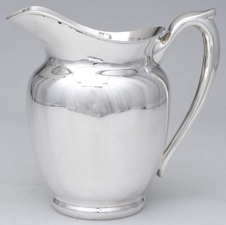 2015 (Sterling, Hollowware) Sterling Water Pitcher by Fisher Silversmiths-1