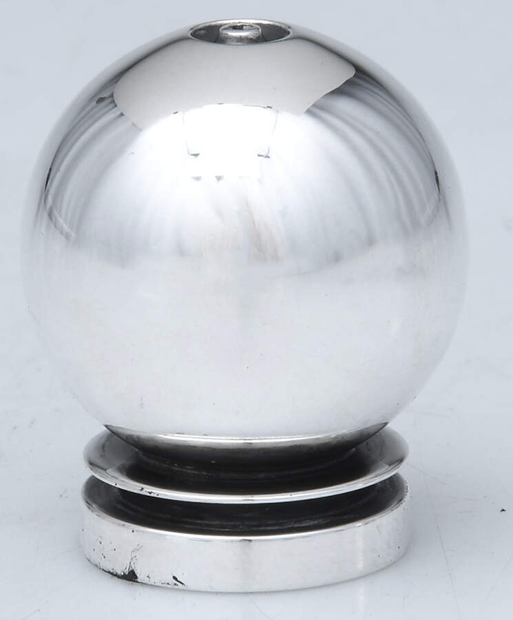 Pyramid (Sterling, 1927, Hollowware) Salt Shaker by Georg Jensen (Denmark)-1