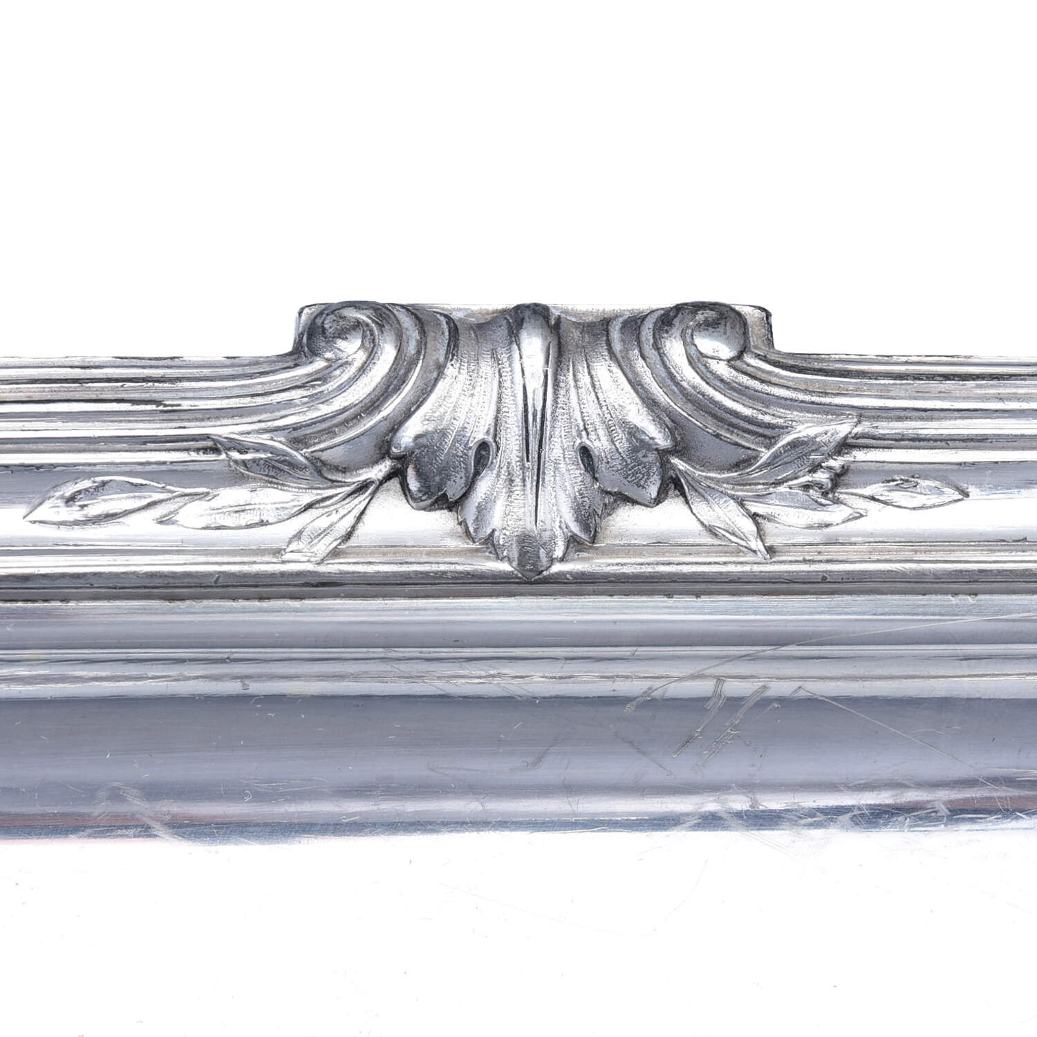 G5M2 (Silverplate, Hollowware) 5 Piece Tea Set with Complimentary Tray by Gallia Metal-Orfevrerie Gallia-5