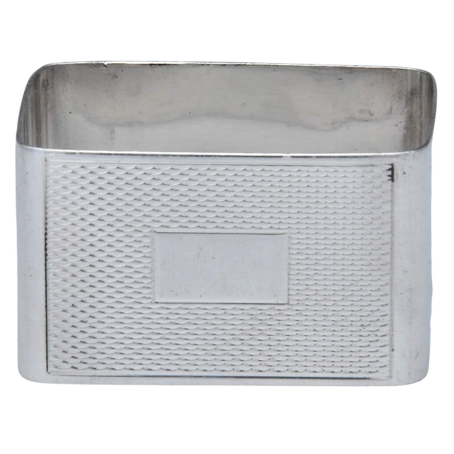 HBZ2 (Sterling, Hollowware) Napkin Ring by Harman Brothers-1