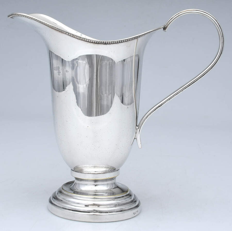 Silverplate Hollowware Silverplate Water Pitcher by Industria Argentina-1