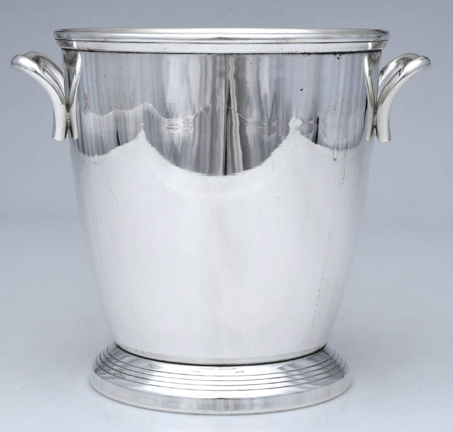 Silverplate Hollowware Champagne/Wine Cooler by Industria Argentina-1