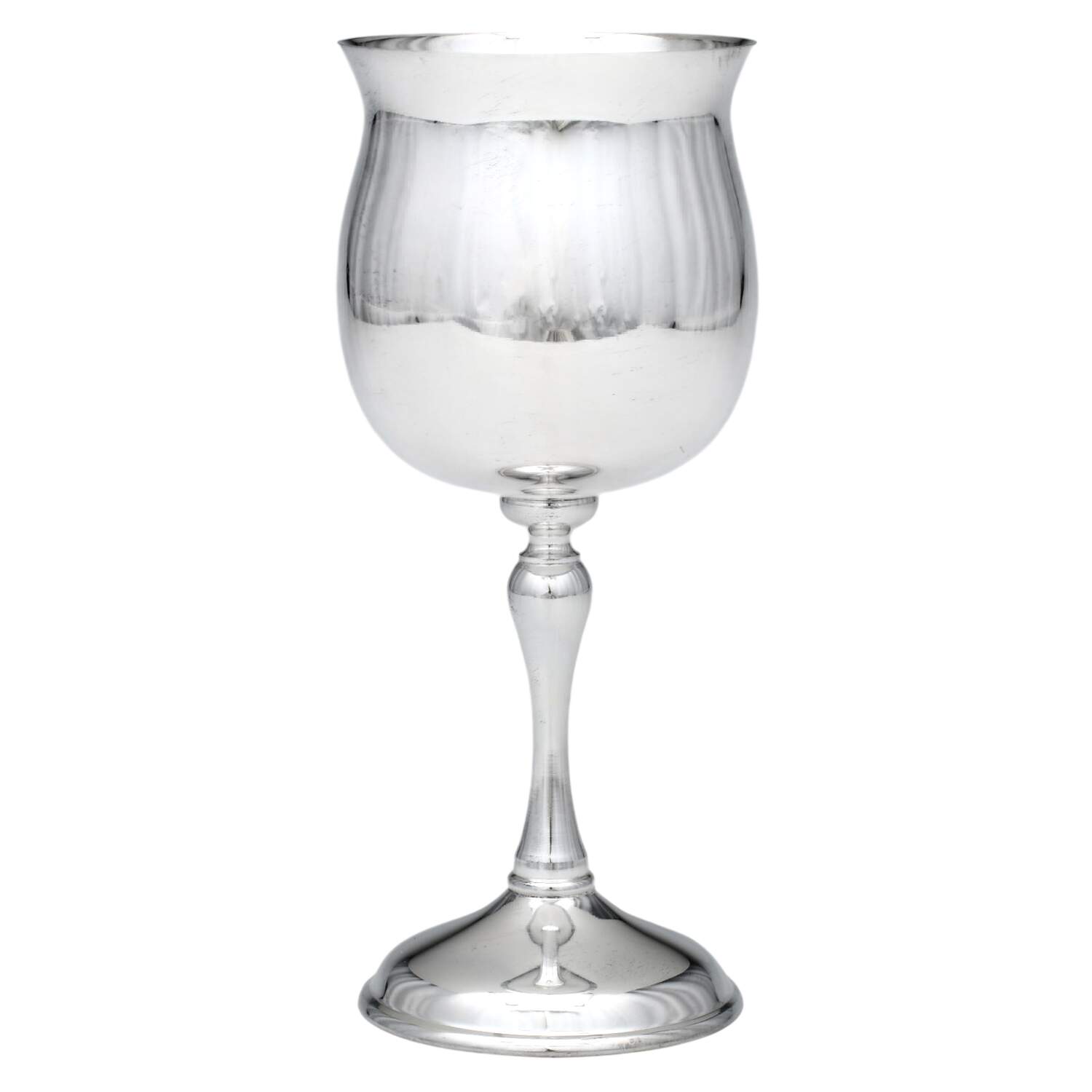 Chateau (Silverplate, Hollowware) Silverplate Wine Goblet by Kirk Stieff-1