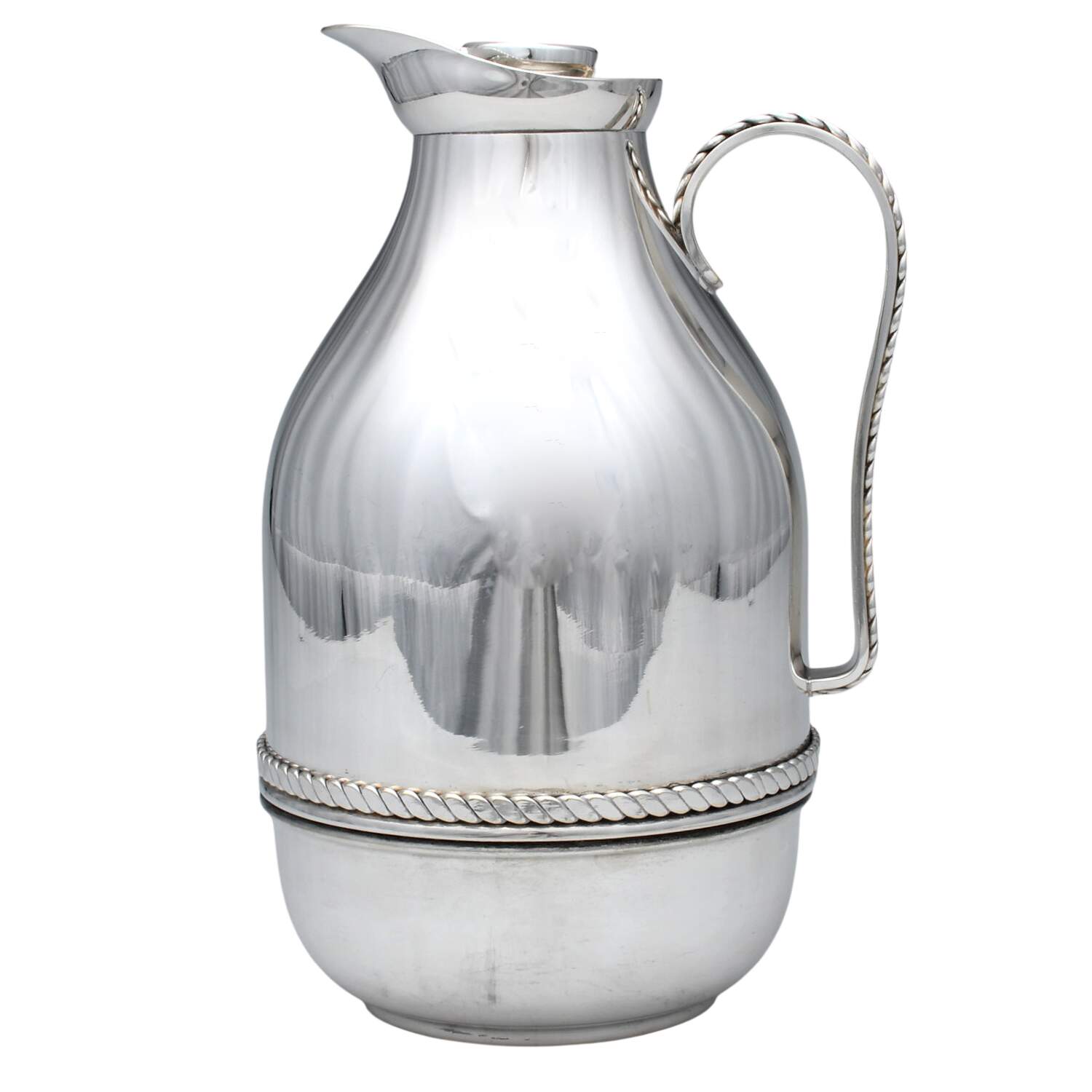 MZI1 (Silverplate, Hollowware) Thermos by Mazzucconi Firenze-1