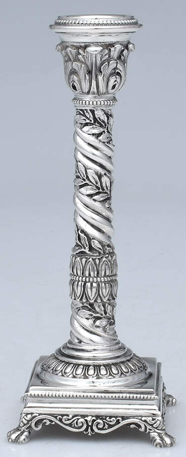 PVG1 (Hollowware) 6" Candlestick by Pobbiati Virginio-1