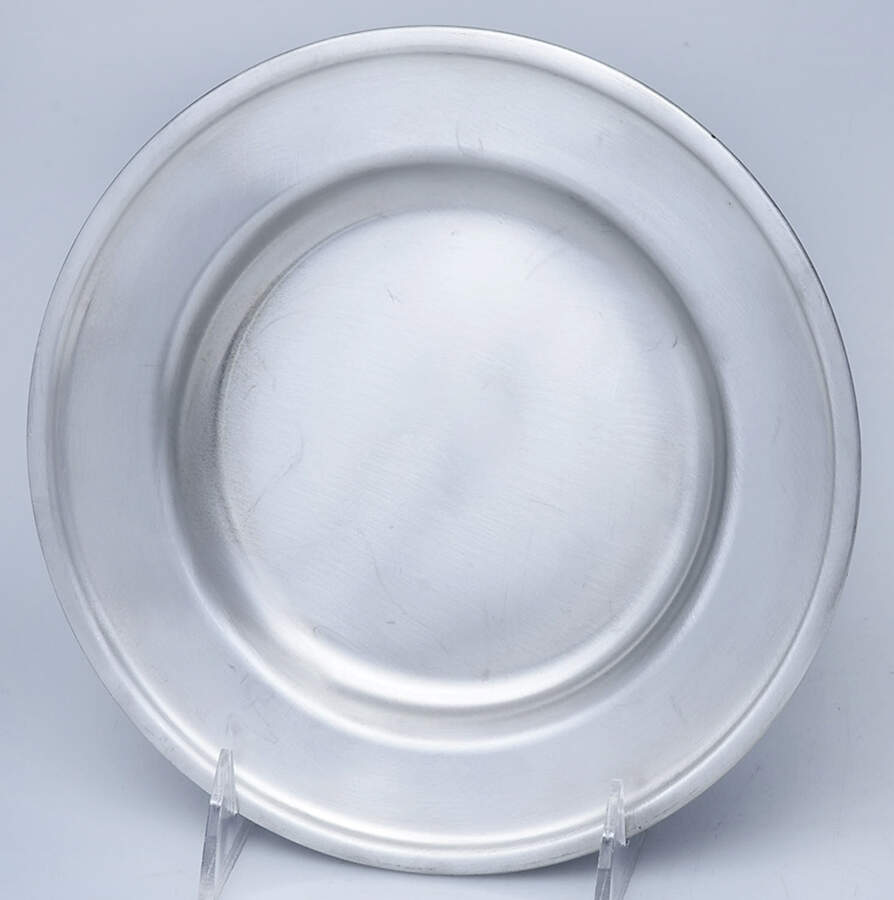 Pewter Hollowware 7" Salad Plate by Royal Holland-1