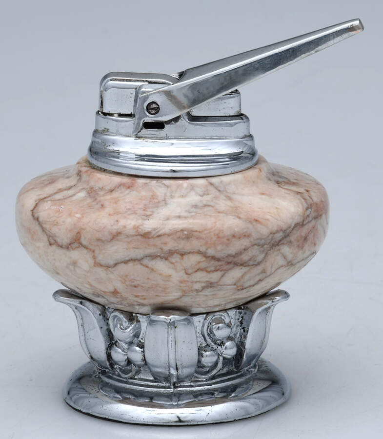 Ronson Lighters & Accessories (Silverplate) Table Lighter by Ronson Lighters-1