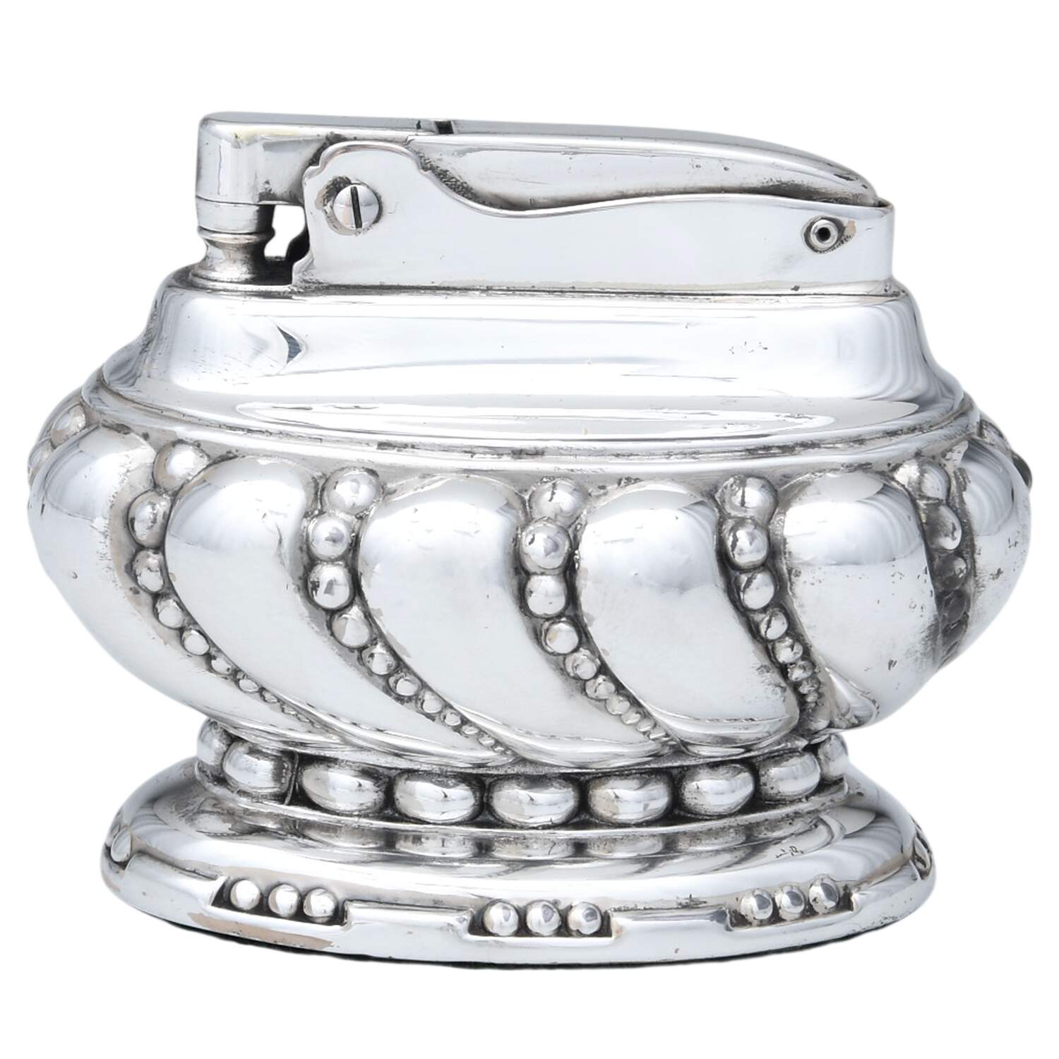 Ronson Lighters & Accessories (Silverplate) Enameled Table Lighter by Ronson Lighters-1