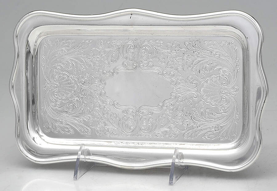 Jack Shepard (Silverplate, Hollowware) Creamer, Sugar & Lid-Tray by Sheridan Silver Co-1